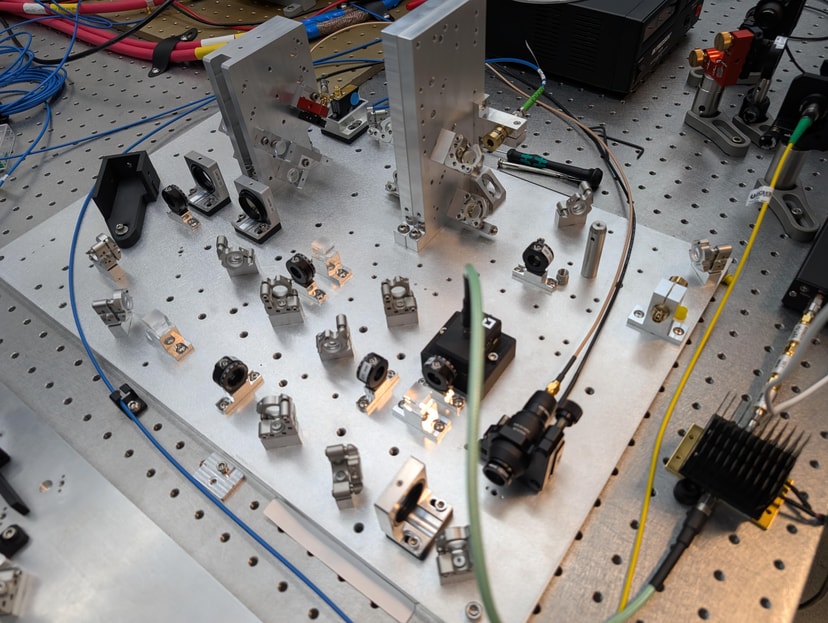 Complex optical breadboard designed using LightFlow