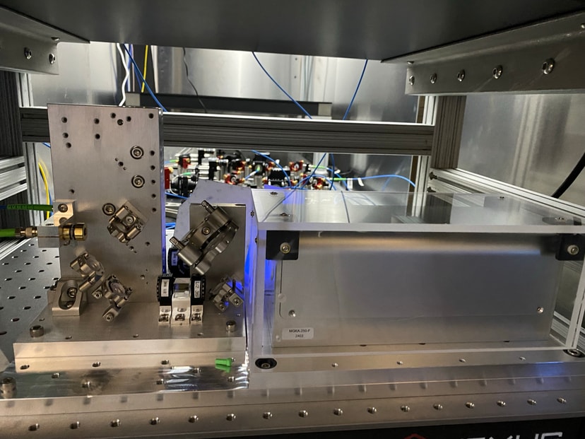 Professional optical testing setup created with LightFlow